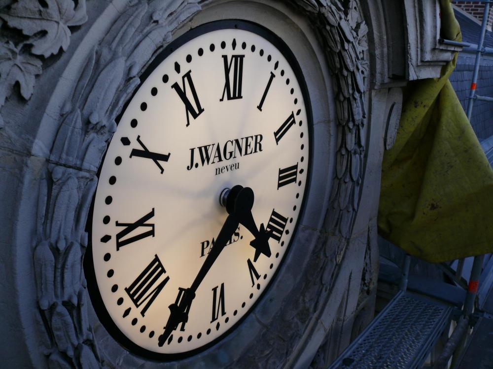 horloge cloché